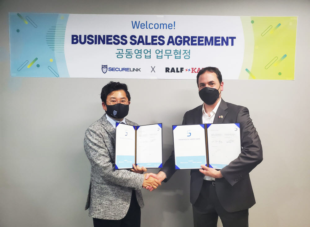 SecureLink & Ralf Kairos  Business Sales Agreement